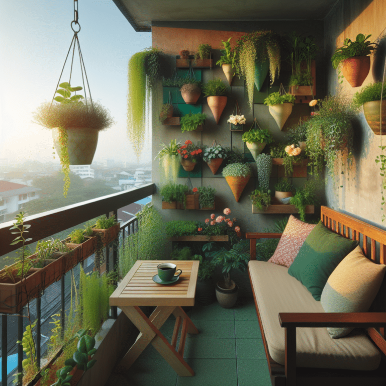 Effective Space Utilization: Vertical Garden Ideas for Small Balconies