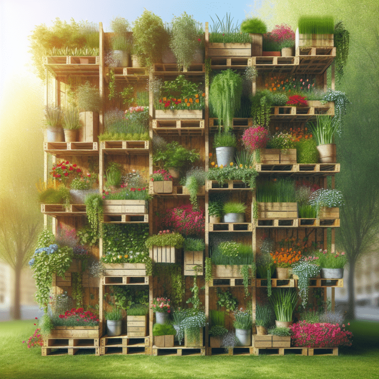 Vertical Garden with Recycled Material: An Eco-Friendly DIY