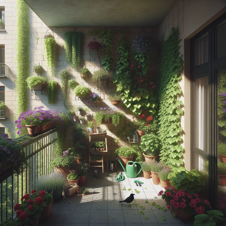 Vertical Gardening: A Nature's Twist to Small Balconies
