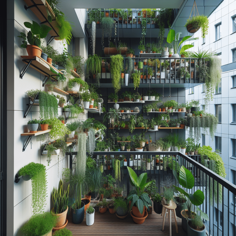 Harnessing Vertical Spaces: Modern Balcony Garden Ideas