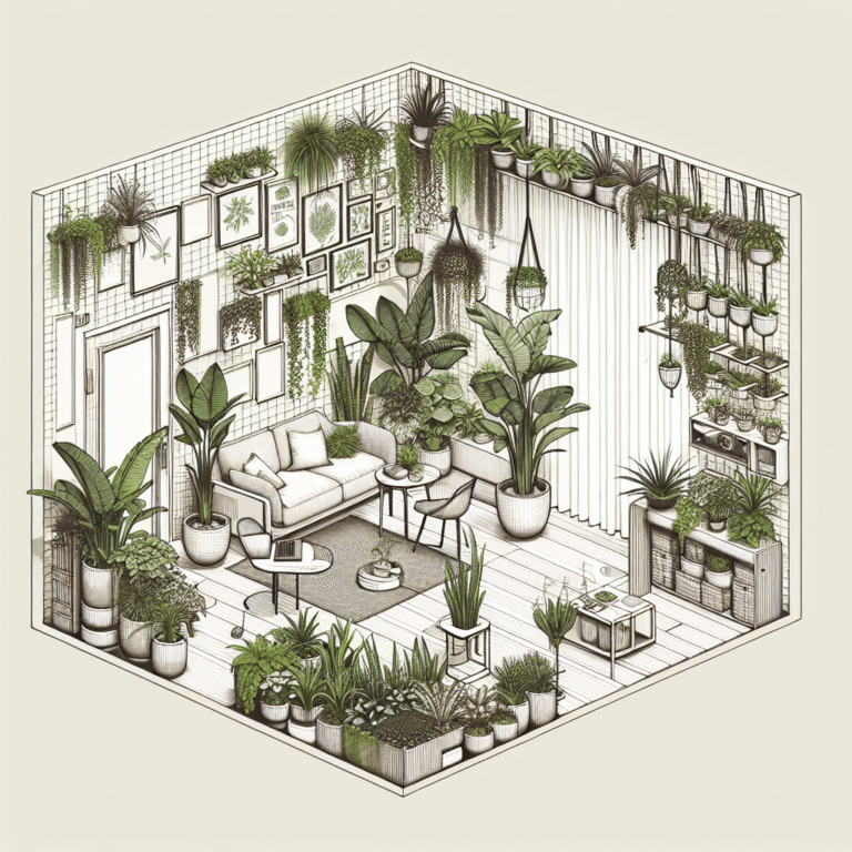 Creating a Modern Indoor Garden Design for a Small Apartment
