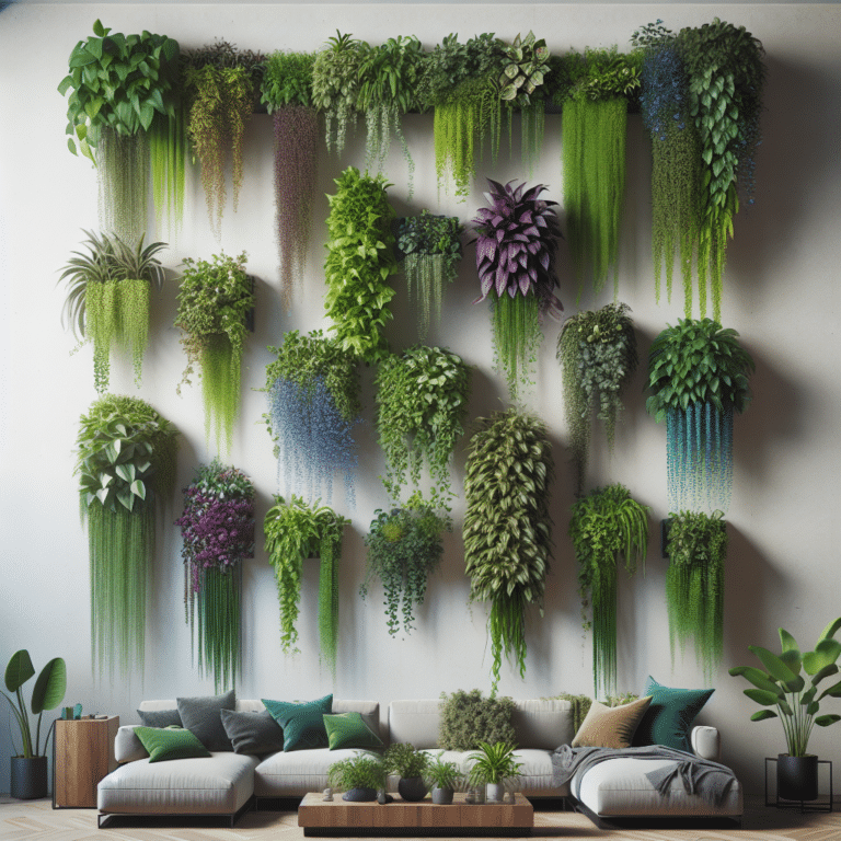 Climbing Plants for Indoor Vertical Gardens