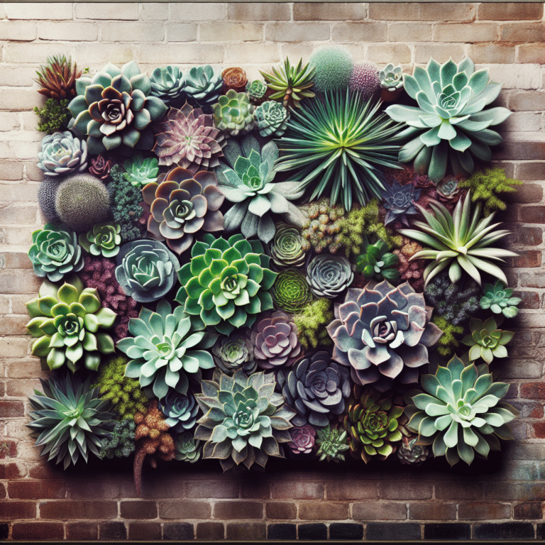 Best Succulents for Vertical Garden Walls