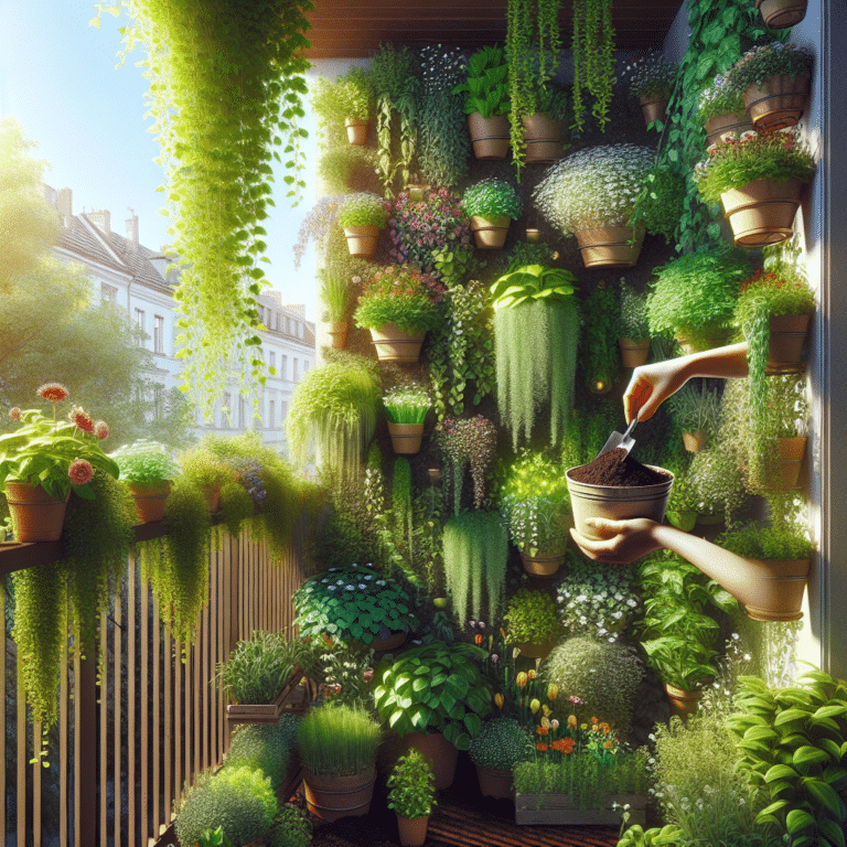 Choosing Right Soil for Balcony Vertical Gardens