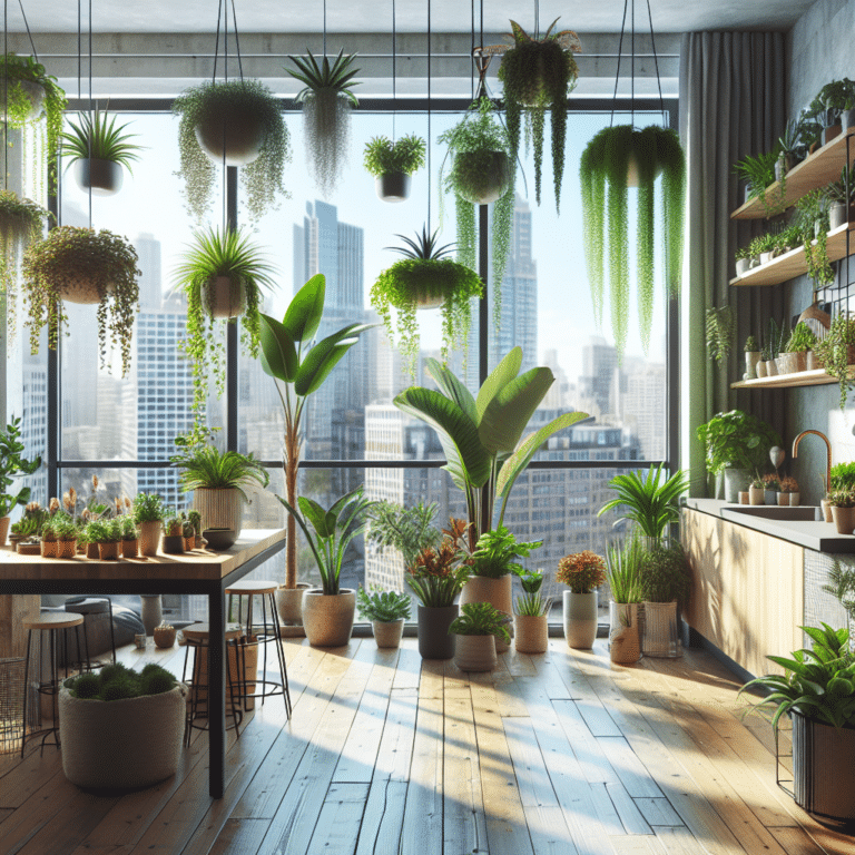 Embracing Nature: Indoor Gardening Solutions for City Apartments.