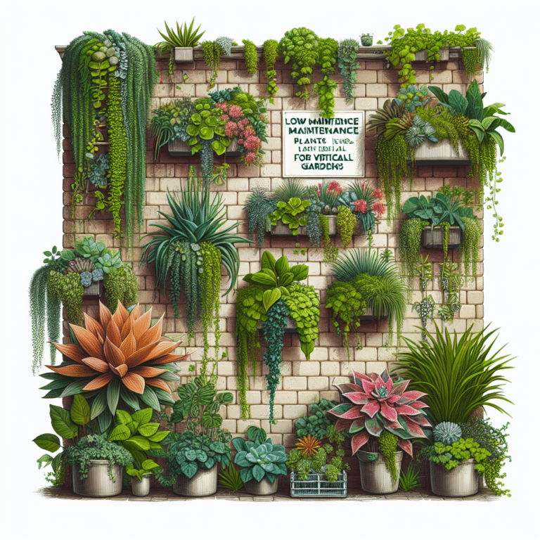 Low Maintenance Plants for Vertical Gardens