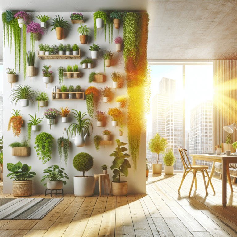 Apartment Friendly: DIY Vertical Garden with No Drilling