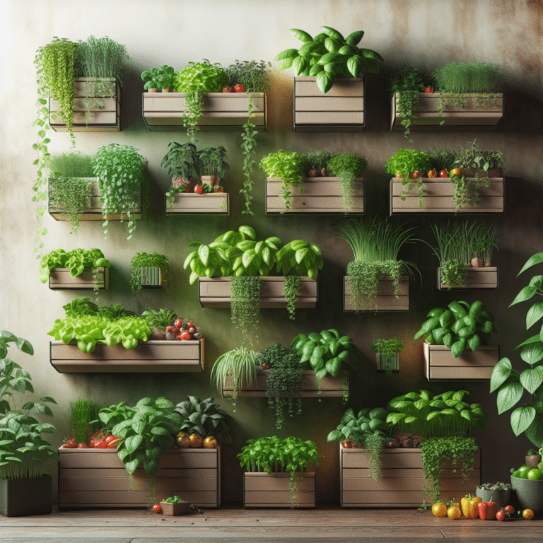 Edible Plants for Indoor Vertical Gardens