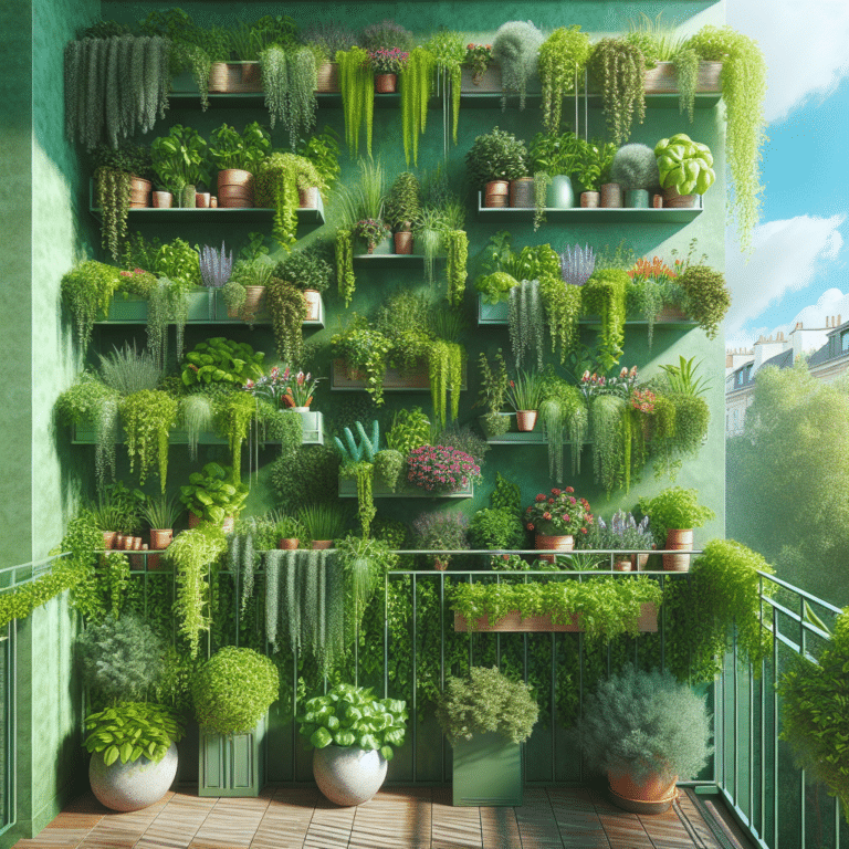 Going Green: Maximize Space with Balcony Vertical Gardens