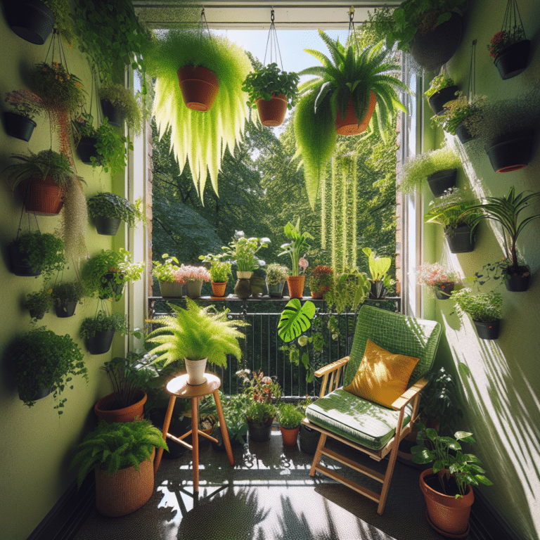Create Your Own Oasis: Small Balcony Vertical Garden Ideas