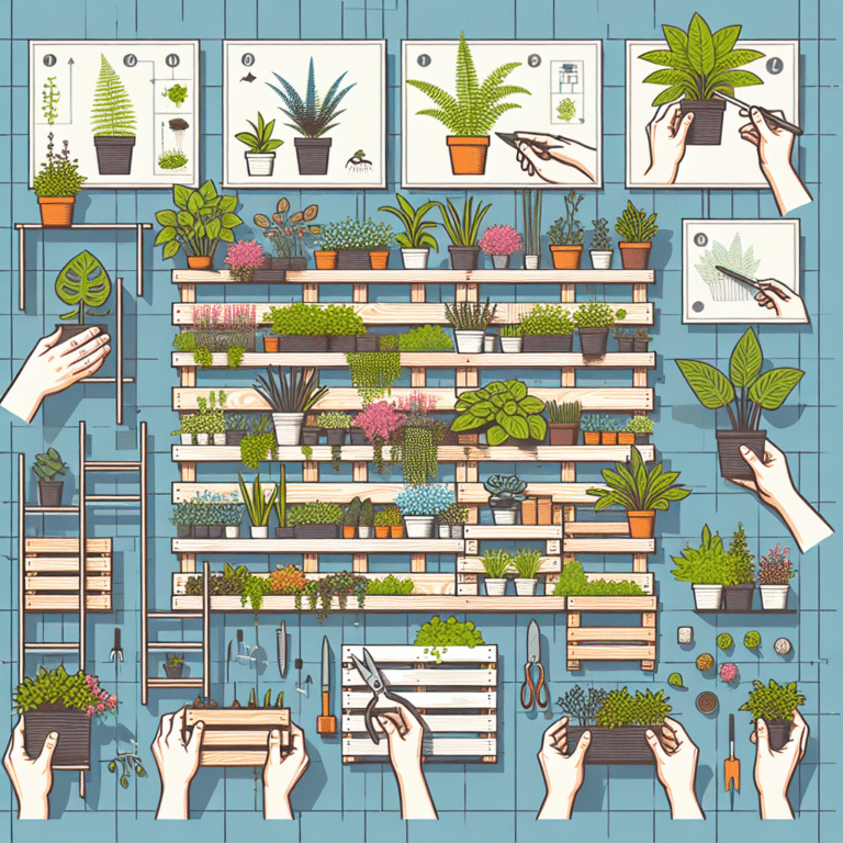 Step-By-Step Guide to an Easy Vertical Garden