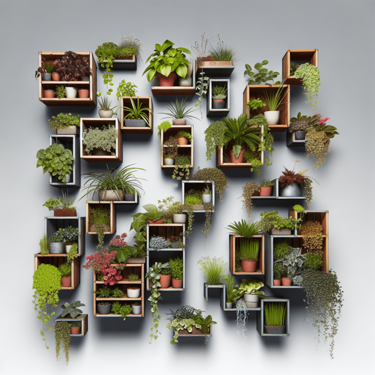 Compact Plants for Small Vertical Gardens