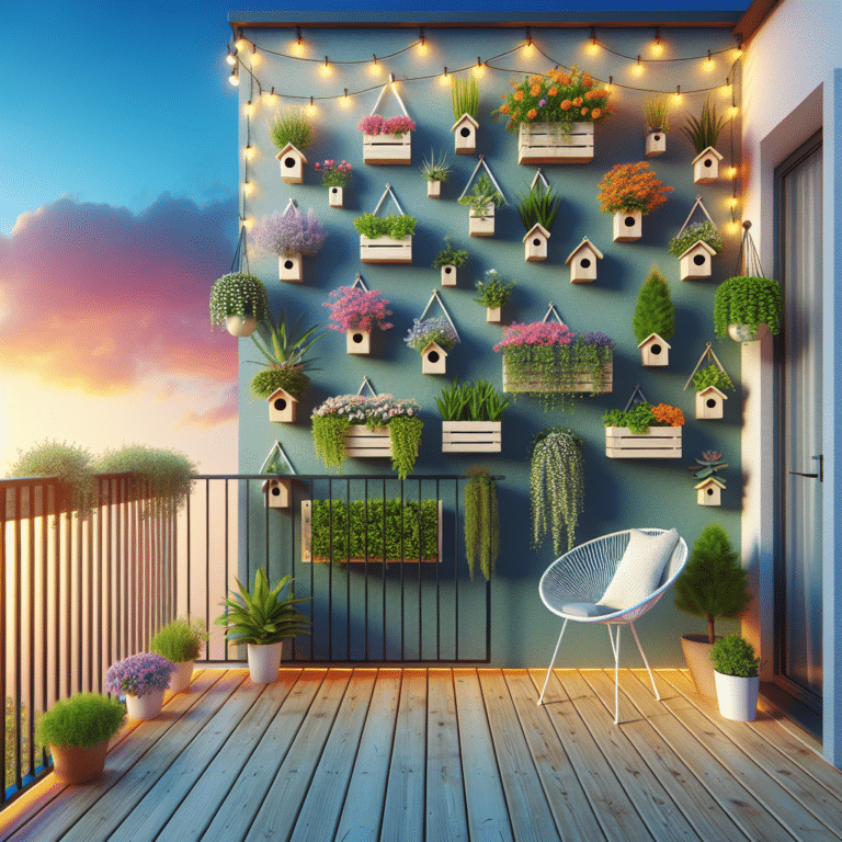 Effective Space Utilization: Vertical Garden Ideas for Small Balconies
