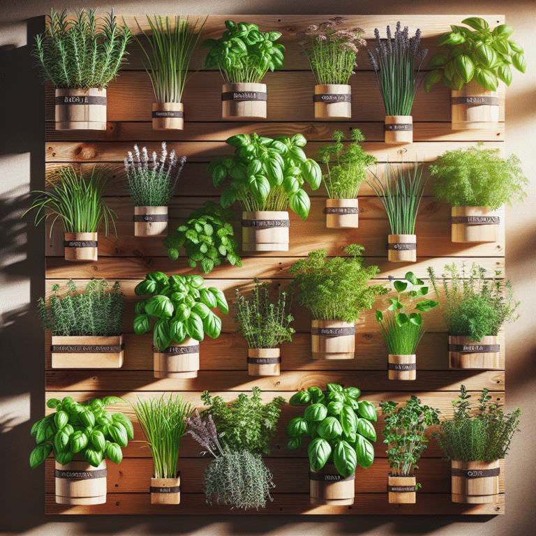 Ten Great Herbs for Vertical Gardens