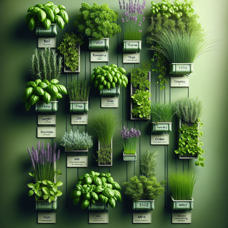 Ten Great Herbs for Vertical Gardens