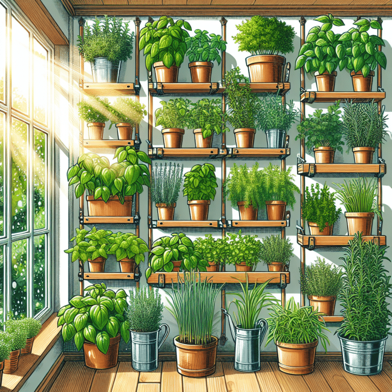 Crafting Your Own Indoor Vertical Herb Garden