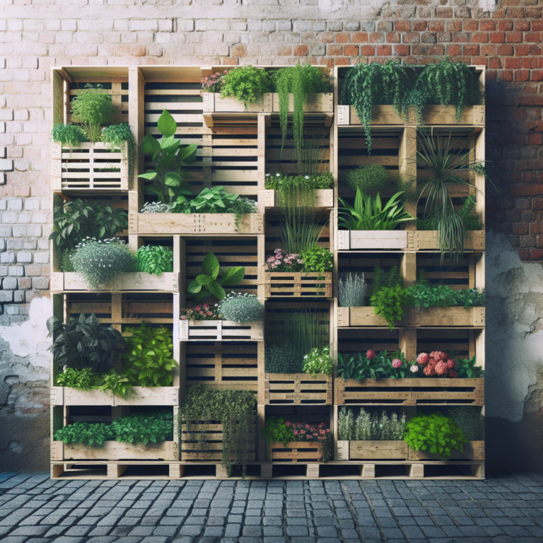 Pallet Projects: How to Make A Vertical Garden