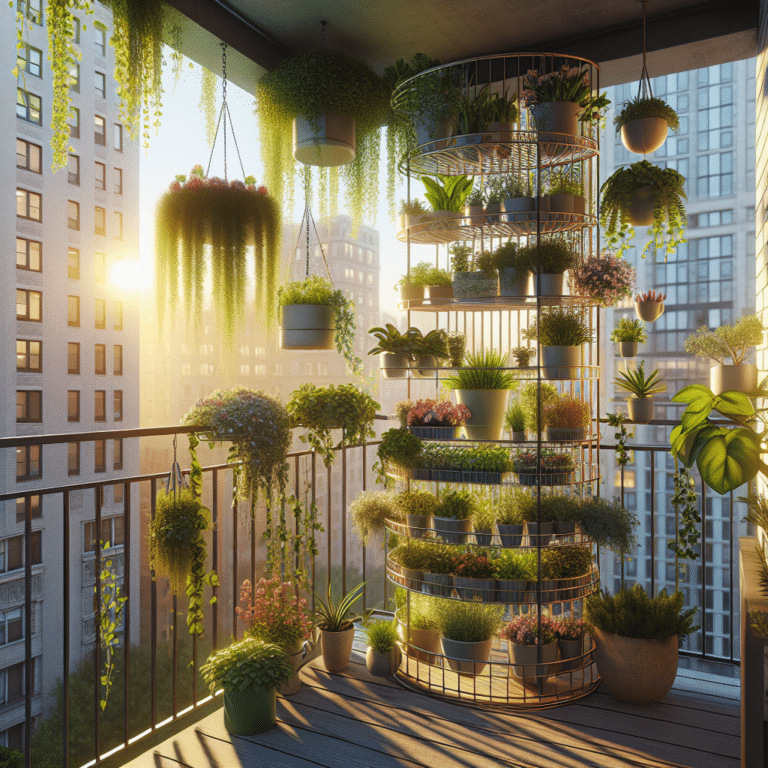 Small Space Solutions: Vertical Garden Ideas for Your Balcony