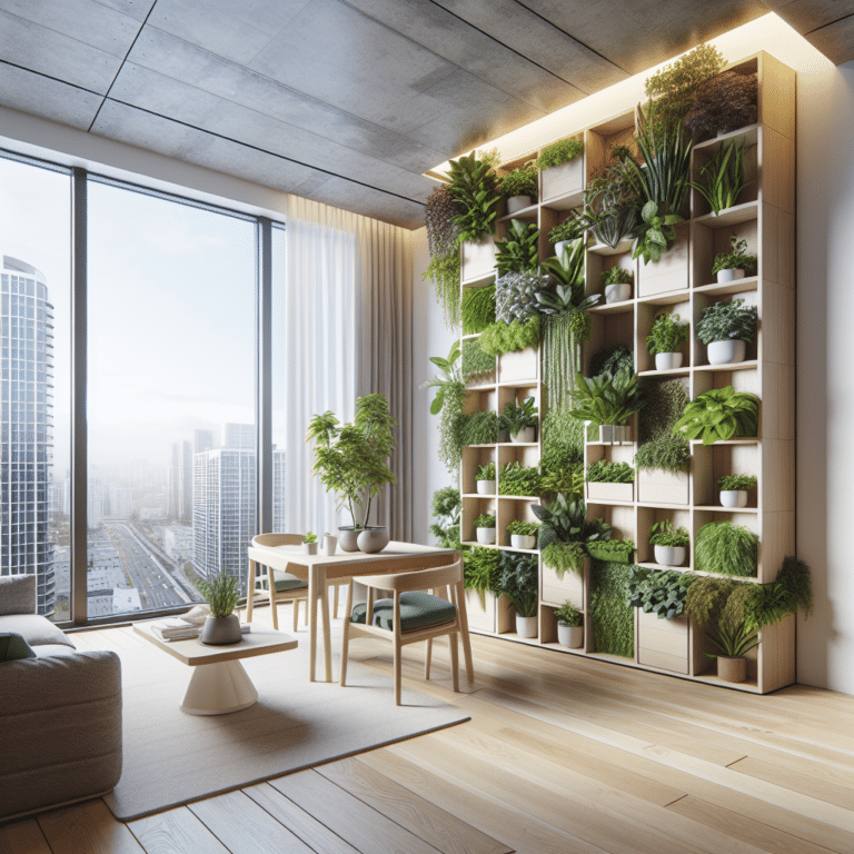 Vertical Gardens: A Clever Solution for Small Apartment Spaces