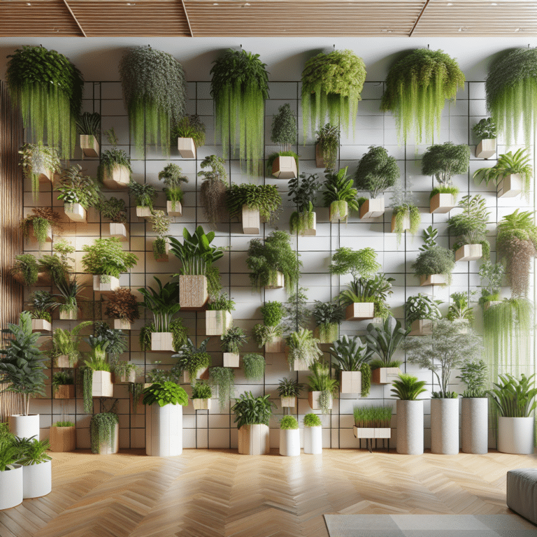 Best Indoor Trees for Vertical Gardens