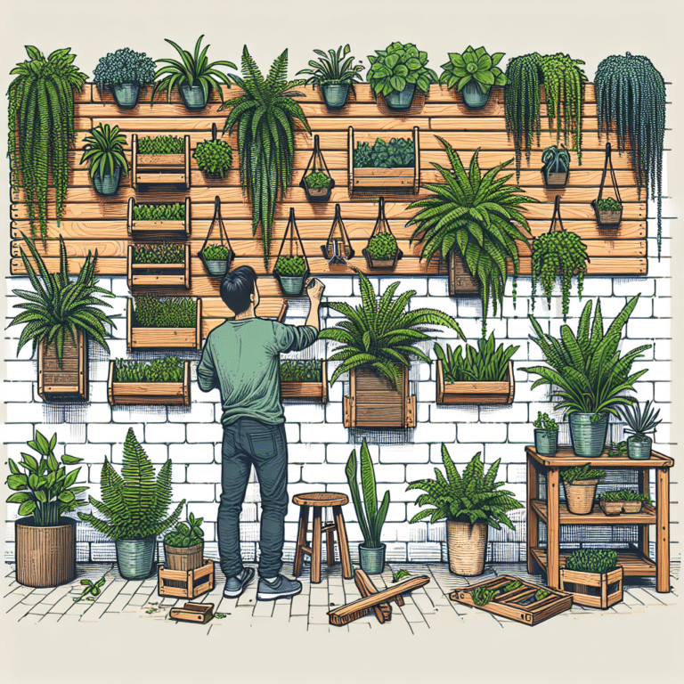 Building Your Own Vertical Garden Wall