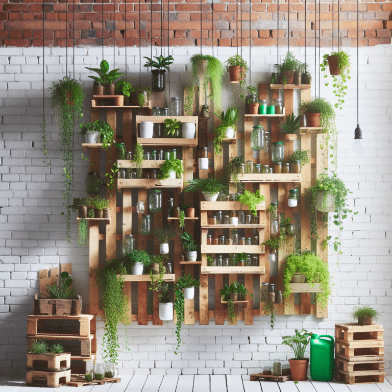 Affordable DIY Vertical Garden Projects