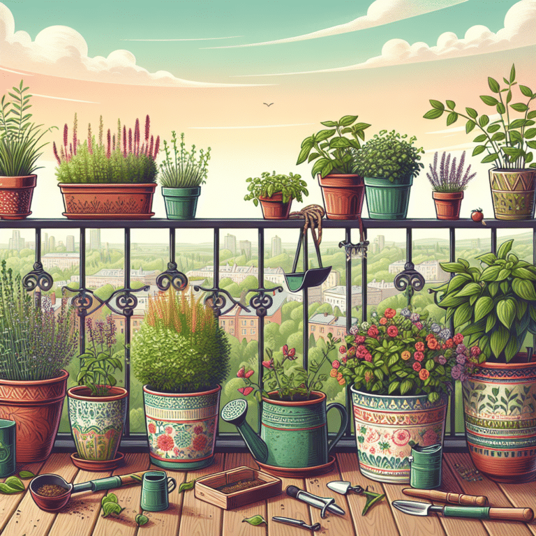 Your Ultimate Guide to Setting Up a Balcony Herb Garden