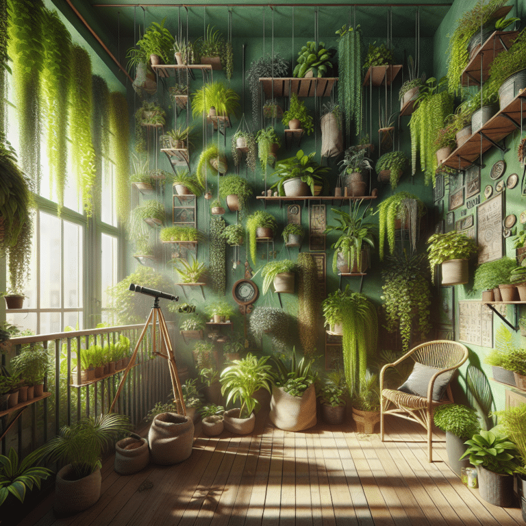 Turning a Small Balcony into a Lush Vertical Garden