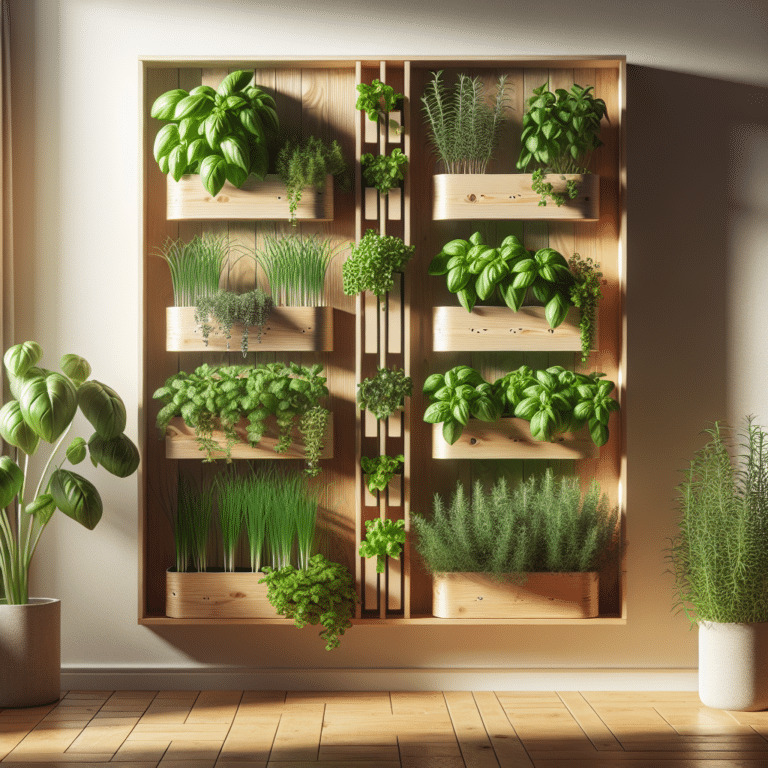 Indoor Herb Garden: A DIY Vertical Planter Guide