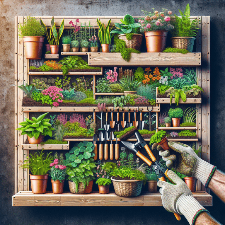 Building Your Own Vertical Garden Wall: A DIY Guide