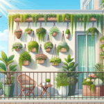 Eye-Catching Hanging Vertical Gardens for Your Balcony