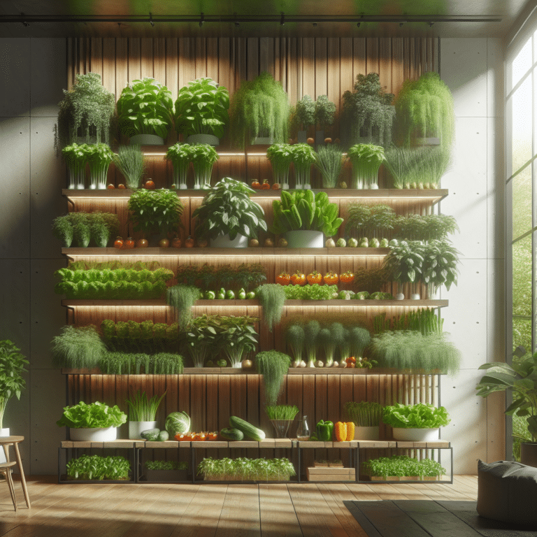 Top Vegetables for Indoor Vertical Gardening