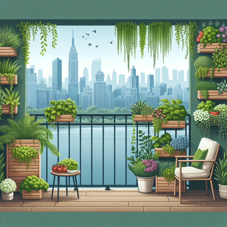 Turning Your Balcony into a Vertical Garden