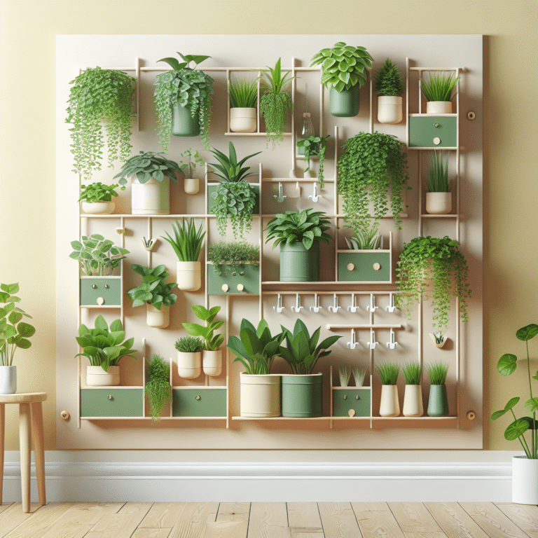 DIY Vertical Garden for Renters - No Drilling Required