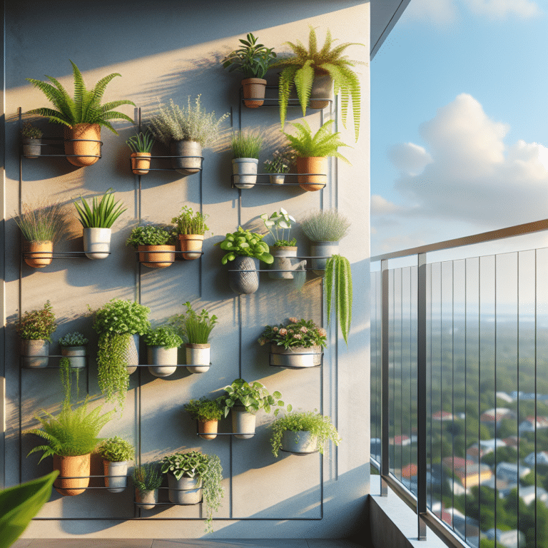The Art of Creating a Mini Vertical Garden on Your Balcony