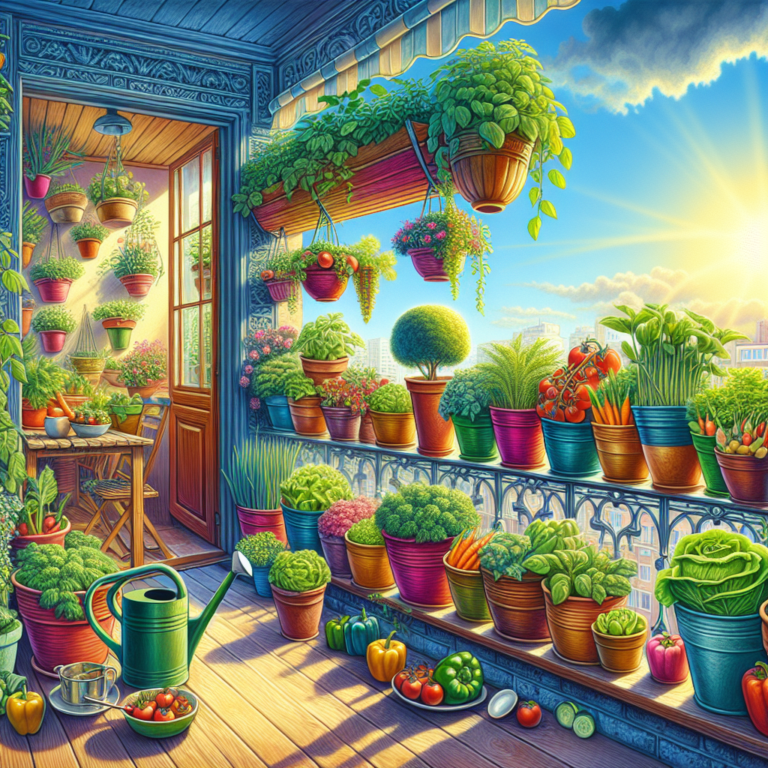An Essential Guide to Growing a Vegetable Garden on Your Balcony