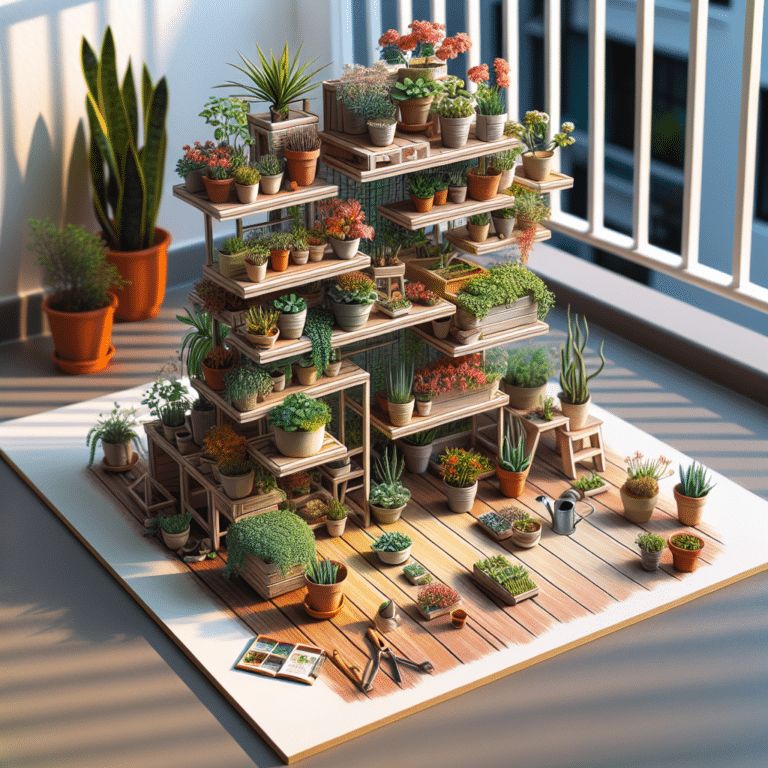 The Art of Creating a Mini Vertical Garden on Your Balcony