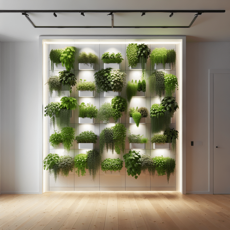 Herb and Plant Walls: Innovative Space-Saving Gardens for Your Flat