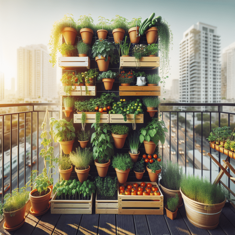 Grow More in Less Space: DIY Balcony Vegetable Vertical Garden