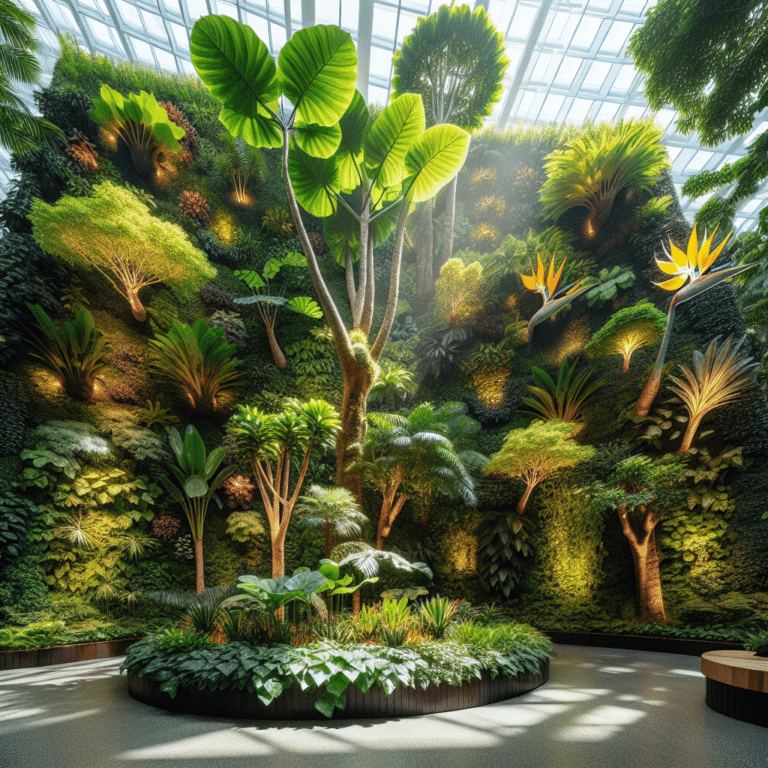 Best Indoor Trees for Vertical Gardens