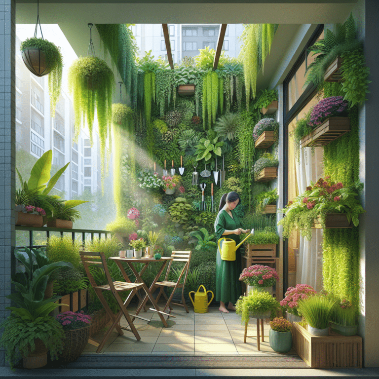 Creating a Green Oasis: Vertical Garden Ideas for Small Apartments