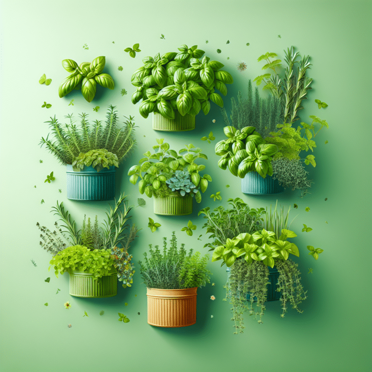 Herbs that Thrive in Vertical Gardens