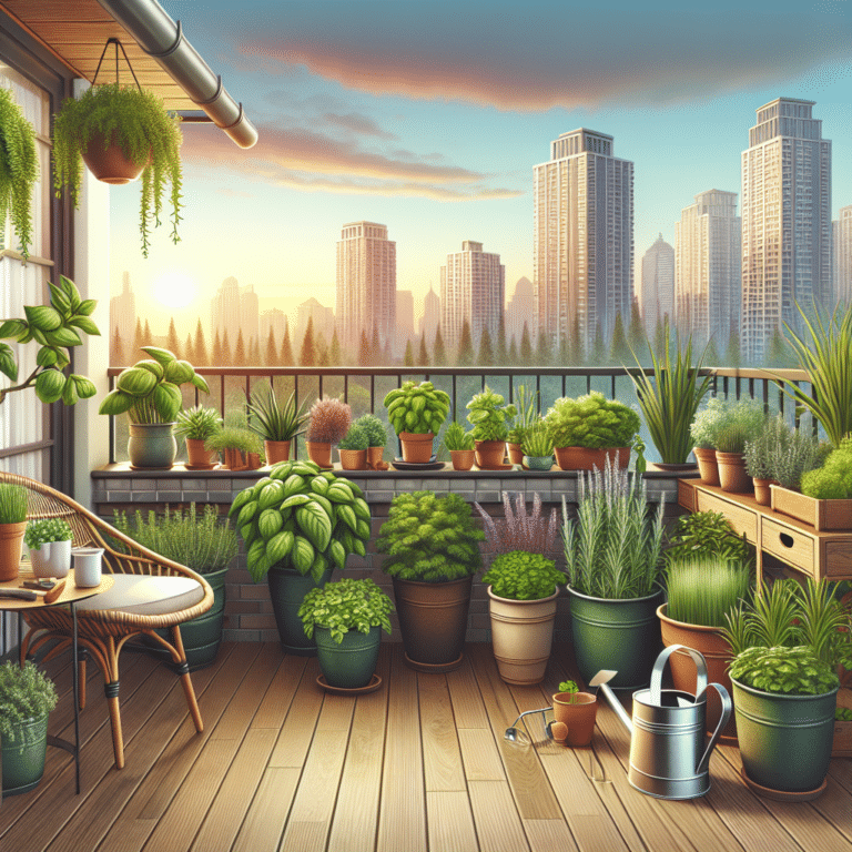 Your Ultimate Guide to Setting Up a Balcony Herb Garden