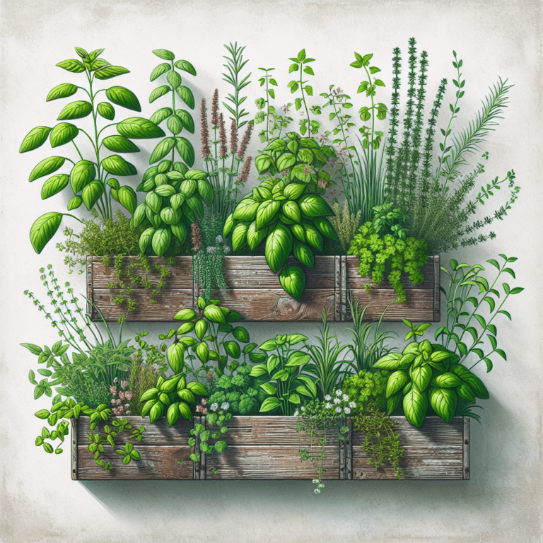 Herbs that Thrive in Vertical Gardens