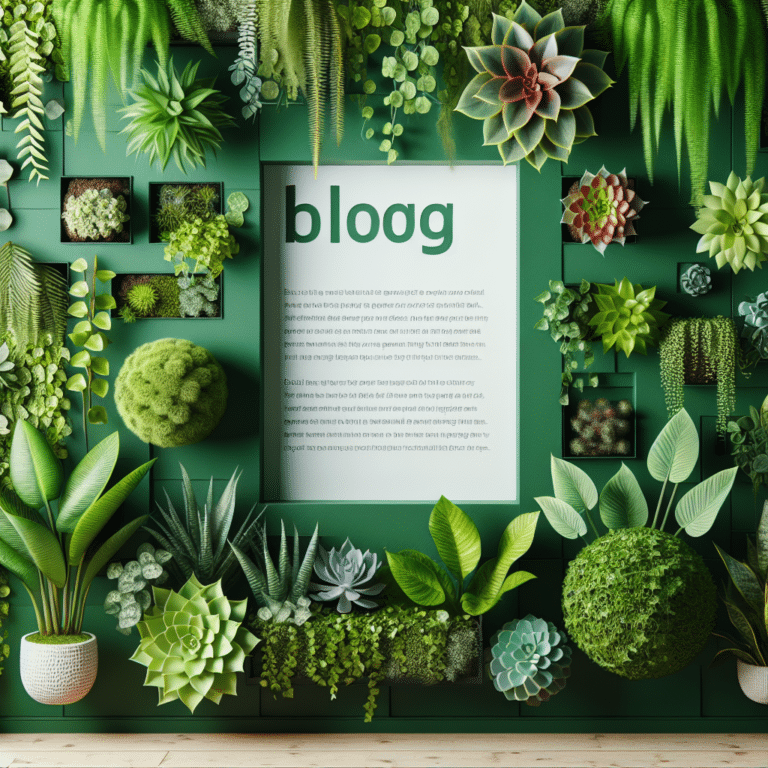Making a Living Wall: Best Plant Choices