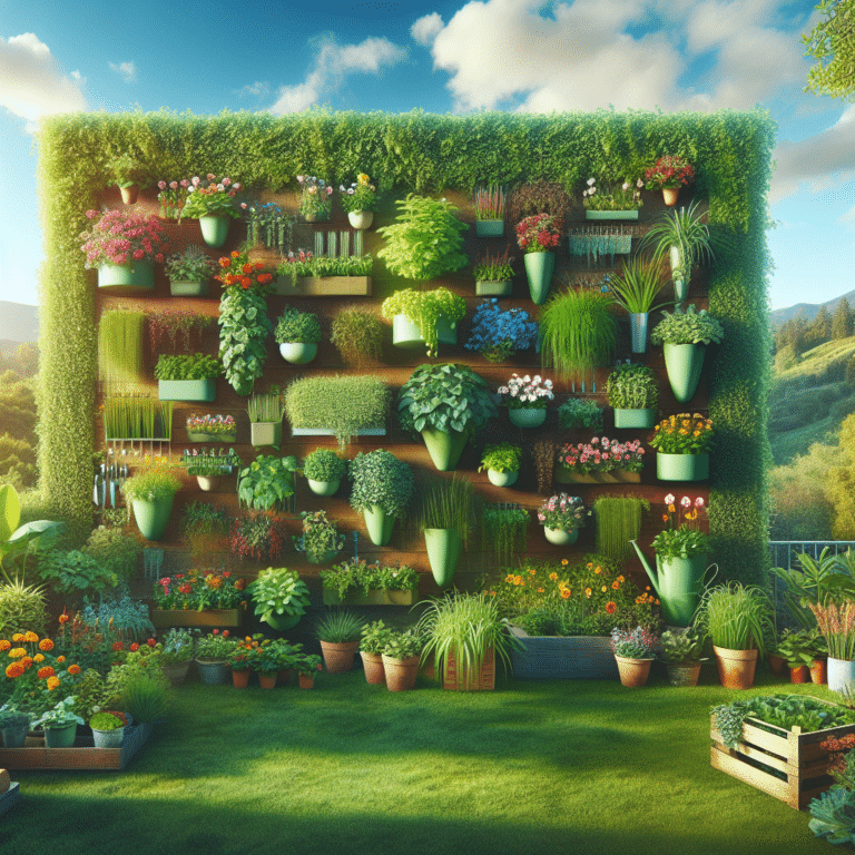 Building Your Own Vertical Garden Wall