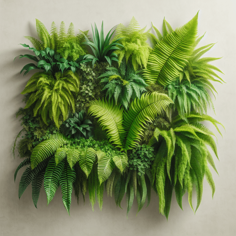 Ferns Suitable for Vertical Gardens